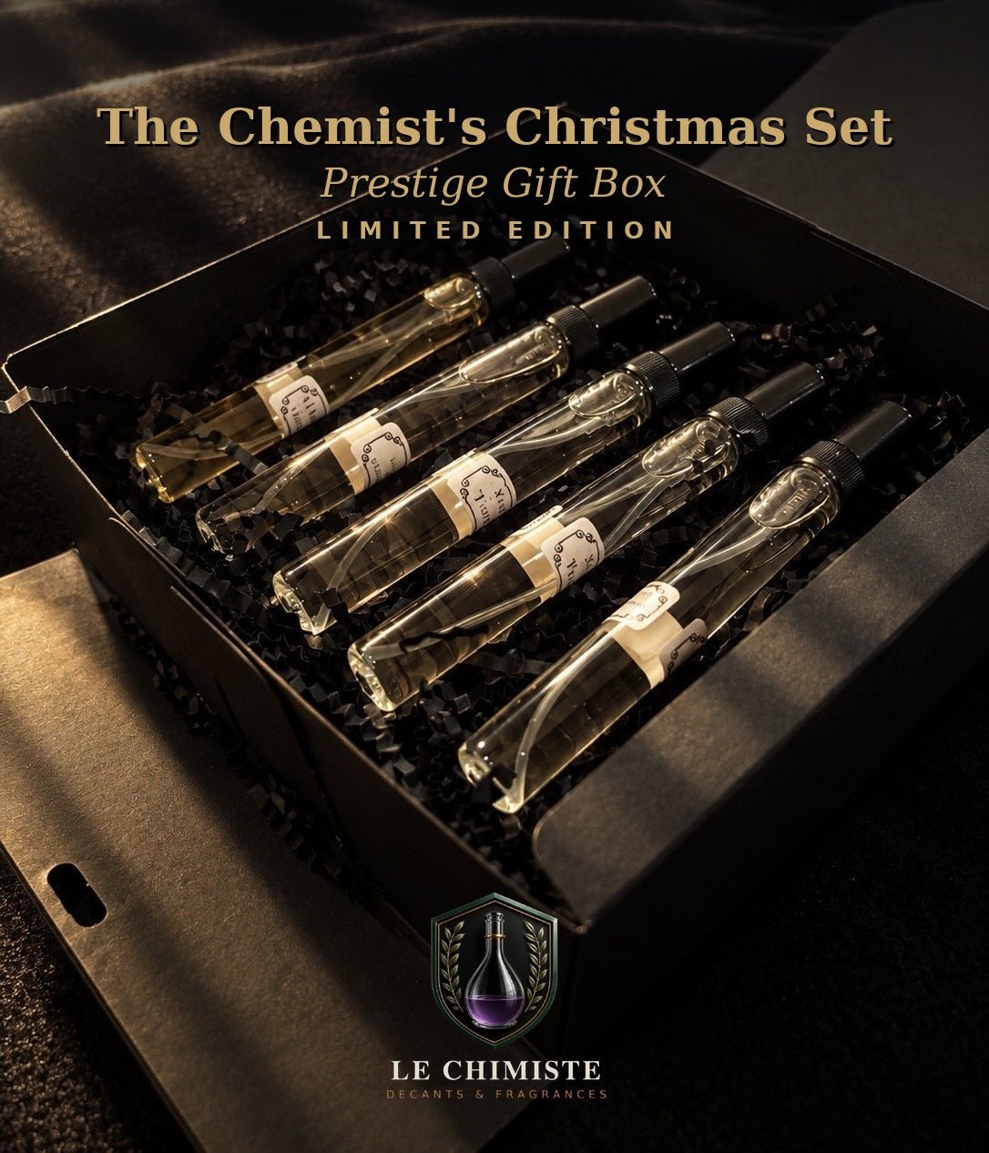 The Chemist's Christmas Set - Prestige Gift Box (Limited Edition) - Le Chimiste Decants